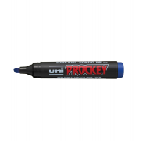 Marcatore Uni Prockey M126 - punta a scalpello da 1 - 5,7 mm - blu - Uni Mitsubishi - M 126 B - 4902778917206 - DMwebShop