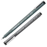 Pennarello Pigment Liner 308 - nero - 0,05 mm - conf. 10 pezzi - Staedtler - 308 005-9 - 4007817308196 - DMwebShop