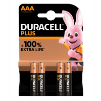 Pila Mini Stilo AAA Plus100 - MN2400 - blister 4 pezzi - Duracell - DU0201 - 5000394141117 - DMwebShop