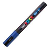 Marcatore a base d'acqua Uni Posca PC3M - punta fine - 0,9 - 1,3 mm - blu - Uni Mitsubishi - M PC3M B - 8007404080418 - DMwebShop
