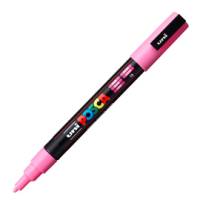 Marcatore a base d'acqua Uni Posca PC3M - punta fine - 0,9 - 1,3 mm - rosa - Uni Mitsubishi - M PC3M RA - 4902778915837 - DMwebShop