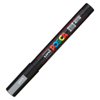 Marcatore a base d'acqua Uni Posca PC3M - punta fine - 0,9 - 1,3 mm - argento - Uni Mitsubishi - M PC3M ARG - 4902778915936 - DMwebShop