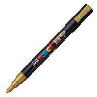 Marcatore a base d'acqua Uni Posca PC3M - punta fine - 0,9 - 1,3 mm - oro - Uni Mitsubishi - M PC3M ORO - 8007404080494 - DMwebShop