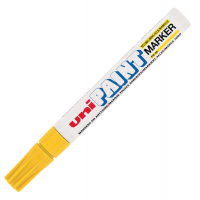 Marcatore Uni Paint PX20 - punta 2,8 mm - giallo - Uni Mitsubishi - M PX20 G - 4902778545904 - DMwebShop