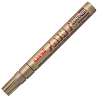 Marcatore Uni Paint PX20 - punta 2,8 mm - oro - Uni Mitsubishi - M PX20 ORO - 4902778912386 - DMwebShop