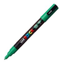 Marcatore a base d'acqua Uni Posca PC3M - punta fine - 0,9 - 1,3 mm - verde - Uni Mitsubishi - M PC3M V - 8007404080395 - DMwebShop