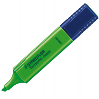 Evidenziatore Textsurfer Classic - punta a scalpello - tratto 1 - 5 mm - verde - Staedtler - 364-5 - 4007817304464 - DMwebShop