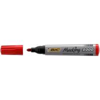 Marcatori permanente Marking a base d'alcool - punta tonda - 1,7 mm - rosso - conf. 12 pezzi - Bic - 8209133 - 3086122000033 - DMwebShop