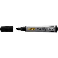 Marcatori permanente Marking a base d'alcool - punta scalpello 3,7 - 5,5 mm - nero - conf. 12 pezzi - Bic - 8209263 - 3086122300096 - DMwebShop
