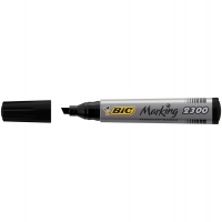 Marcatori permanente Marking a base d'alcool - punta scalpello 3,7 - 5,5 mm - nero - conf. 12 pezzi - Bic - 8209263 - 3086122300096 - DMwebShop