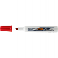 Pennarello Whiteboard Marker Velleda 1791 - punta a scalpello da 3,3 mm a 4,6 mm - rosso - conf. 12 pezzi - Bic - 9431981 - 9431981 - DMwebShop