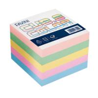 Foglietti Cubo - mix colori soft - 9,5 x 9,5 cm - 80 gr - 750 fogli - Favini - A45X926 - 8007057159073 - DMwebShop