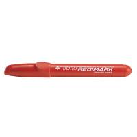 Marcatore permanente Redimark - punta a scalpello - 6,5 mm - rosso - conf. 12 pezzi - Tratto - 857002 - 8000825857027 - DMwebShop