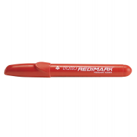 Marcatore permanente Redimark - punta tonda - 3,5 mm - rosso - conf. 12 pezzi - Tratto - 856002 - 8000825856020 - DMwebShop