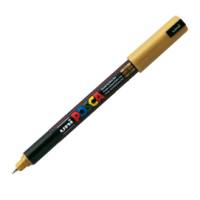Marcatore a base d'acqua Uni Posca Pen PC1M - punta extra fine - 0,7 mm - oro - Uni Mitsubishi - M PC1MR ORO - 4902778089910 - DMwebShop