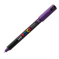Marcatore a base d'acqua Uni Posca Pen PC1M - punta extra fine - 0,7 mm - viola - Uni Mitsubishi - M PC1MR VI - 4902778089835 - DMwebShop