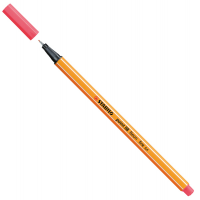 Fineliner Point 88 - tratto 0,4 mm - rosso neon 040 - conf. 10 pezzi - Stabilo - 88/040 - 4006381438858 - DMwebShop