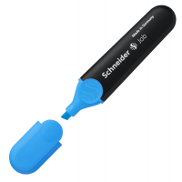 Evidenziatore Job - punta a scalpello - tratto da 1 - 5 mm - colore azzurro - conf. 10 pezzi - Schneider - P001503 - 4004675015037 - DMwebShop