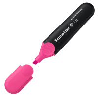 Evidenziatore Job - punta a scalpello - tratto da 1 - 5 mm - colore rosa - conf. 10 pezzi - Schneider - P001509 - 4004675015099 - DMwebShop