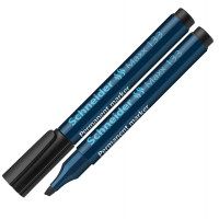 Marcatore permanente Maxx 133 - punta a scalpello - tratto - 1 - 4 mm - nero - conf. 10 pezzi - Schneider - P113301 - 4004675006493 - DMwebShop