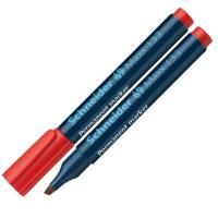 Marcatore permanente Maxx 133 - punta a scalpello - tratto - 1 - 4 mm - rosso - conf. 10 pezzi - Schneider - P113302 - 4004675006523 - DMwebShop