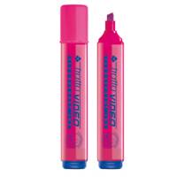 Evidenziatore Video - punta a scalpello - da 1 - 5 mm - fucsia - conf. 12 pezzi - Tratto - 830207 - 8000825830471 - DMwebShop