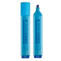 Evidenziatore Video - punta a scalpello - tratto da 1 - 5 mm - azzurro - conf. 12 pezzi - Tratto - 830205 - 8000825003820 - DMwebShop