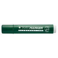Marcatore permanente Marker - punta a scalpello - 6,5 mm - verde - conf. 12 pezzi - Tratto - 840104 - 8000825004063 - DMwebShop