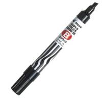 Marcatore Super Color permanente punta scalpello 5 mm nero - 6875