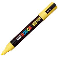 Marcatore a base d acqua Uni Posca PC5M punta tonda media 1,8,2 - 5 mm giallo Uni Mitsubishi - 6534