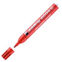 Marcatore permanente 2000C punta conica da 1,5 a 3 mm rosso - 4476