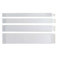 Portaetichette adesivo Ies - L40 - 40 x 300 mm - grigio - conf. 10 pezzi - Sei Rota - 310040 - 8004972015040 - DMwebShop