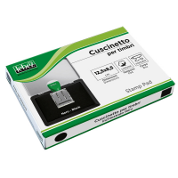 Cuscinetto per timbri - 12,5 x 8,5 cm - nero - Lebez - 1481-NE - 8007509148150 - DMwebShop