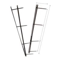 Pettini Velobind - 4 denti - 45 mm - bianco - conf. 25 pezzi - GBC - A9741639 - 80509416397 - DMwebShop