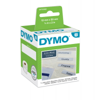 Rotolo 220 etichette LW 990170 - 50 x 12 mm - cartelle sospese - bianco - Dymo - S0722460 - 5411313990172 - DMwebShop