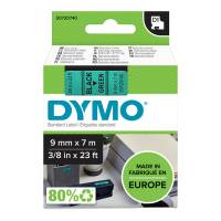 Nastro D1 409190 - 9 mm x 7 mt - nero-verde - Dymo - S0720740 - 5411313409193 - DMwebShop