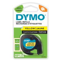 Nastro Letratag 912020 - in plastica - 12 mm x 4mt - giallo - Dymo - S0721620 - 71701913326 - DMwebShop