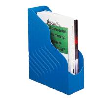 Portariviste Magazine Rack Jumbo - 25 x 32 cm - dorso 10 cm - blu - Rexel - 00049104 - 5018009100886 - DMwebShop
