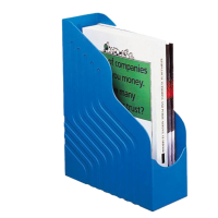 Portariviste Magazine Rack Jumbo - 25 x 32 cm - dorso 10 cm - blu - Rexel - 00049104 - 5018009100886 - DMwebShop