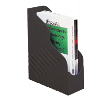 Portariviste Magazine Rack Jumbo - 25 x 32 cm - dorso 10 cm - nero - Rexel - 00049110 - 5018009100947 - DMwebShop