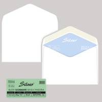 Busta Silver Matic FSC - senza finestra - gommata - 114 x 162 mm - 80 gr - bianco - conf. 25 pezzi - Pigna - 0592998C6 - 8005235101852 - DMwebShop