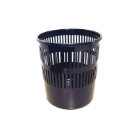 Cestino gettacarte - traforato - 12 lt - nero - Arda 4119N