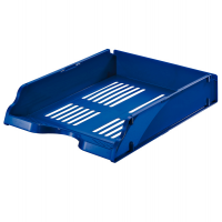 Vaschetta portacorrispondenza Transit - 26 x 33,6 x 7,6 cm - blu - conf. 10 pezzi - Esselte - 15652 - 5411313156523 - DMwebShop