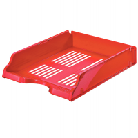 Vaschetta portacorrispondenza Transit - 26 x 33,6 x 7,6 cm - rosso - conf. 10 pezzi - Esselte - 15656 - 5411313156561 - DMwebShop
