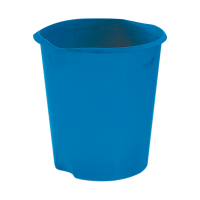 Cestino gettacarte E020 Modula - altezza 32,5 cm - Ø 31 cm - 16,5 lt - azzurro - Fellowes - E020AZ - 8015687003178 - DMwebShop
