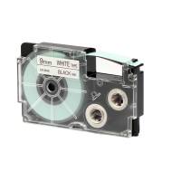 Nastro - 9 mm x 8 mt - nero-bianco - Casio - XR-9WE1-W-DJ - 4971850117384 - DMwebShop