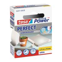 Nastro adesivo telato XP Perfect - 19 mm x 2,7 mt - bianco - Tesa - 56341-00028-04 - 4042448044013 - DMwebShop