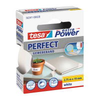 Nastro adesivo telato XP Perfect - 19 mm x 2,7 mt - bianco - Tesa - 56341-00028-04 - 4042448044013 - DMwebShop
