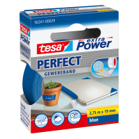 Nastro adesivo telato XP Perfect - 19 mm x 2,7 mt - blu - Tesa - 56341-00029-04 - 4042448044037 - DMwebShop