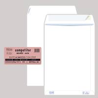 Busta sacco COMPETITOR FSC bianca strip adesivo - 250 x 353 mm - 80 gr - conf. 500 pezzi - Pigna - 0099066B4 - 8005235320758 - DMwebShop